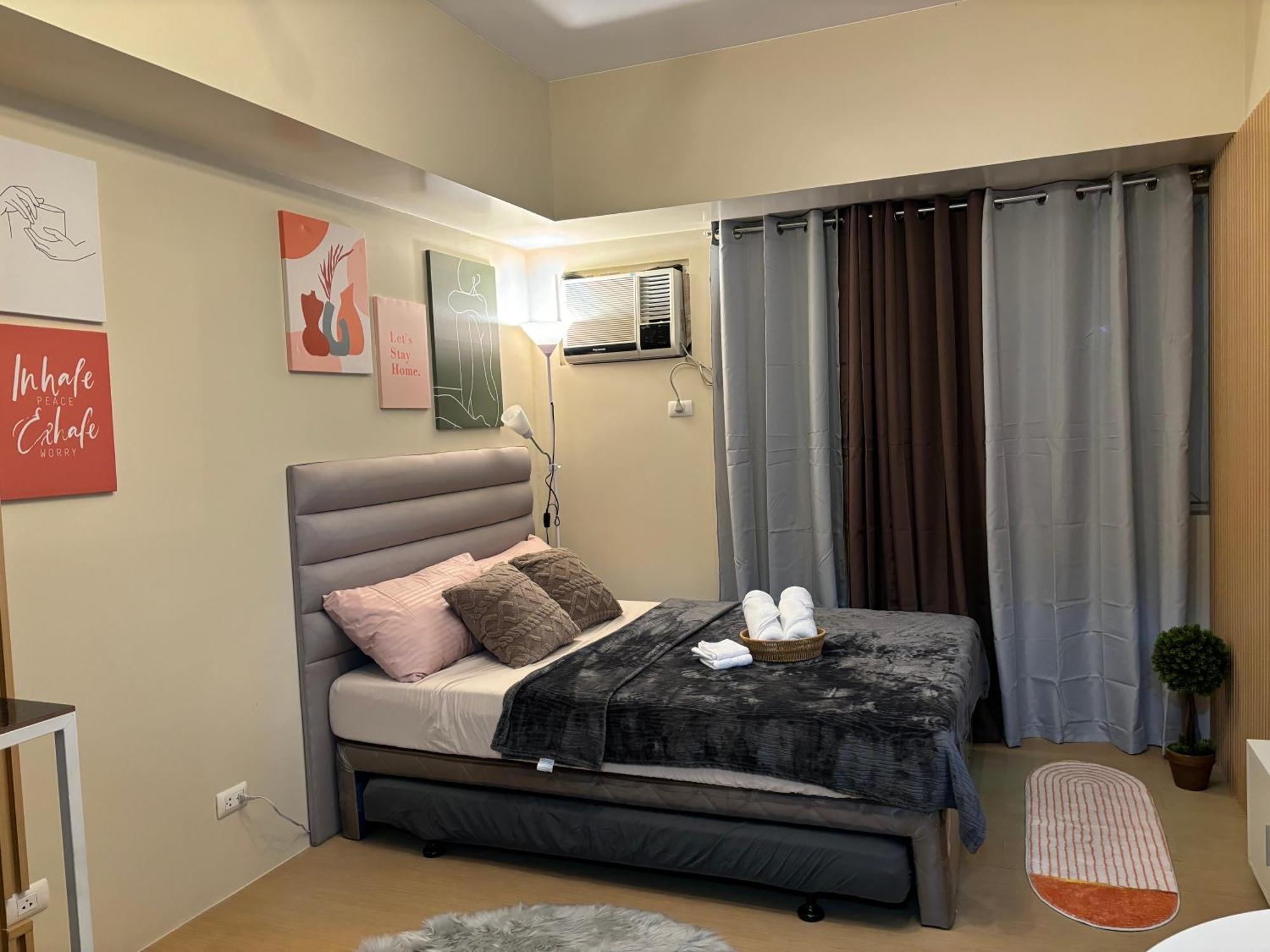 Davao City Cozy & Minimalist Staycation - Avida Towers With Pool Access מראה חיצוני תמונה